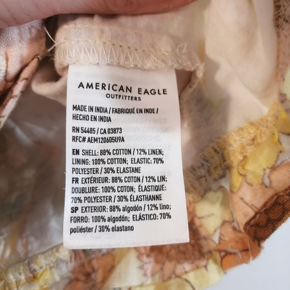 NWT American Eagle corset boho top - Picture 5 of 11